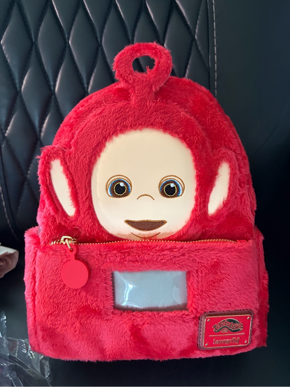 Teletubbies Po Plush Cosplay Light Up Mini Backpack Red NWT